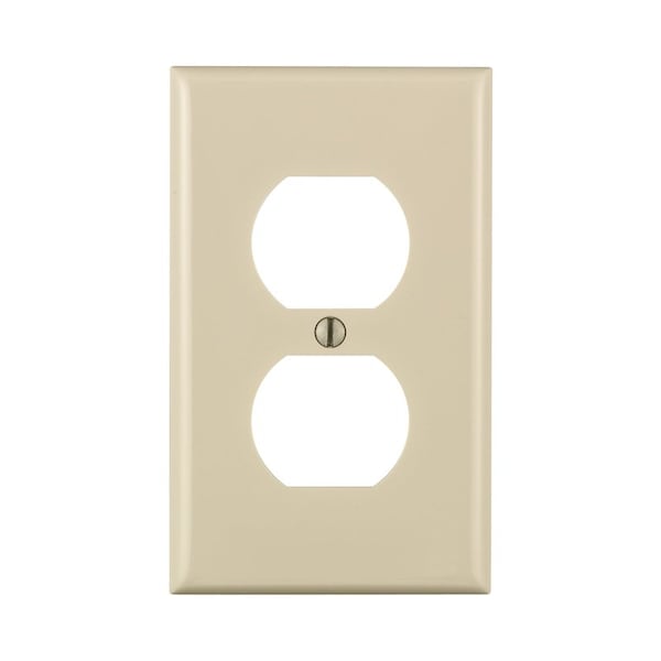 Leviton WALL PLATE ALMOND 1GANG 807030NT Zoro